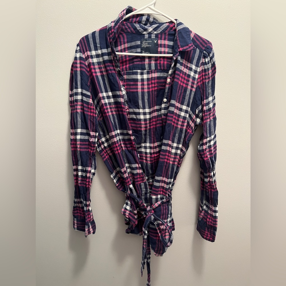 Ae Button Down Flannel - image 1